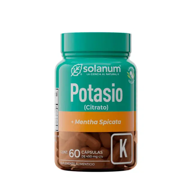 Citrato de potasio caps frasco c/ 60 capsulas 