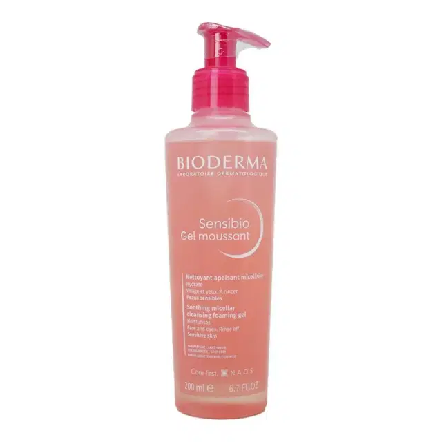 Bioderma Laboratoire Dermatologique Sensibio Gel moussant Csre first NAOS 200 ml 6.7FL.OZ