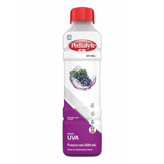 Pedialyte sr sabor uva 500ml