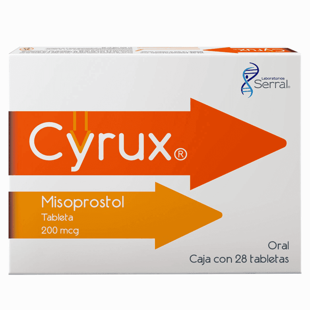 Cyrux 200mg caja c/28 tabletas