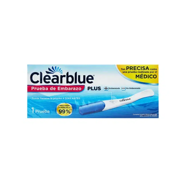 Prueba de embarazo Clearblue Plus – 1 unidad