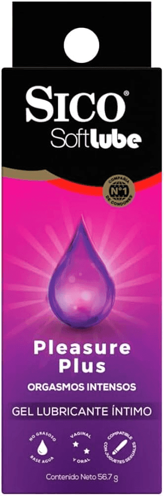 Sico softluube pleasure plus gel lubricante intimo 56.7g