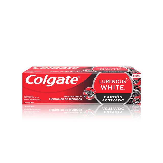 Colgate luminous white carbon activado 93g (66ml)