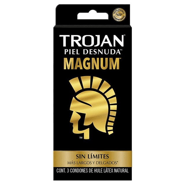 Trojan magnum sin limites caja c/3 condones
