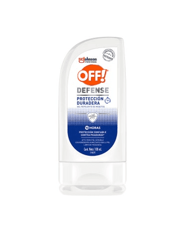 Gel repelente Off frasco defense c/100ml