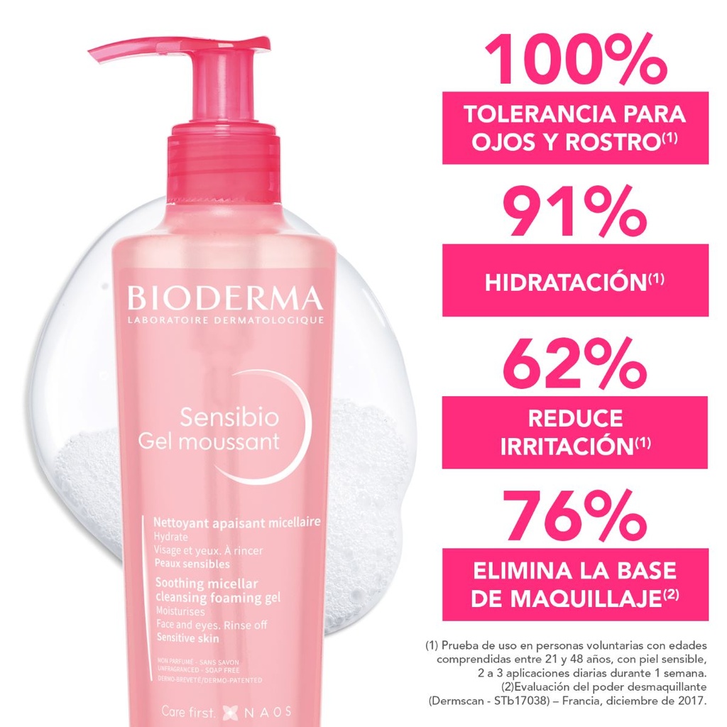 Bioderma Sensibio Gel Moussant 200 Ml