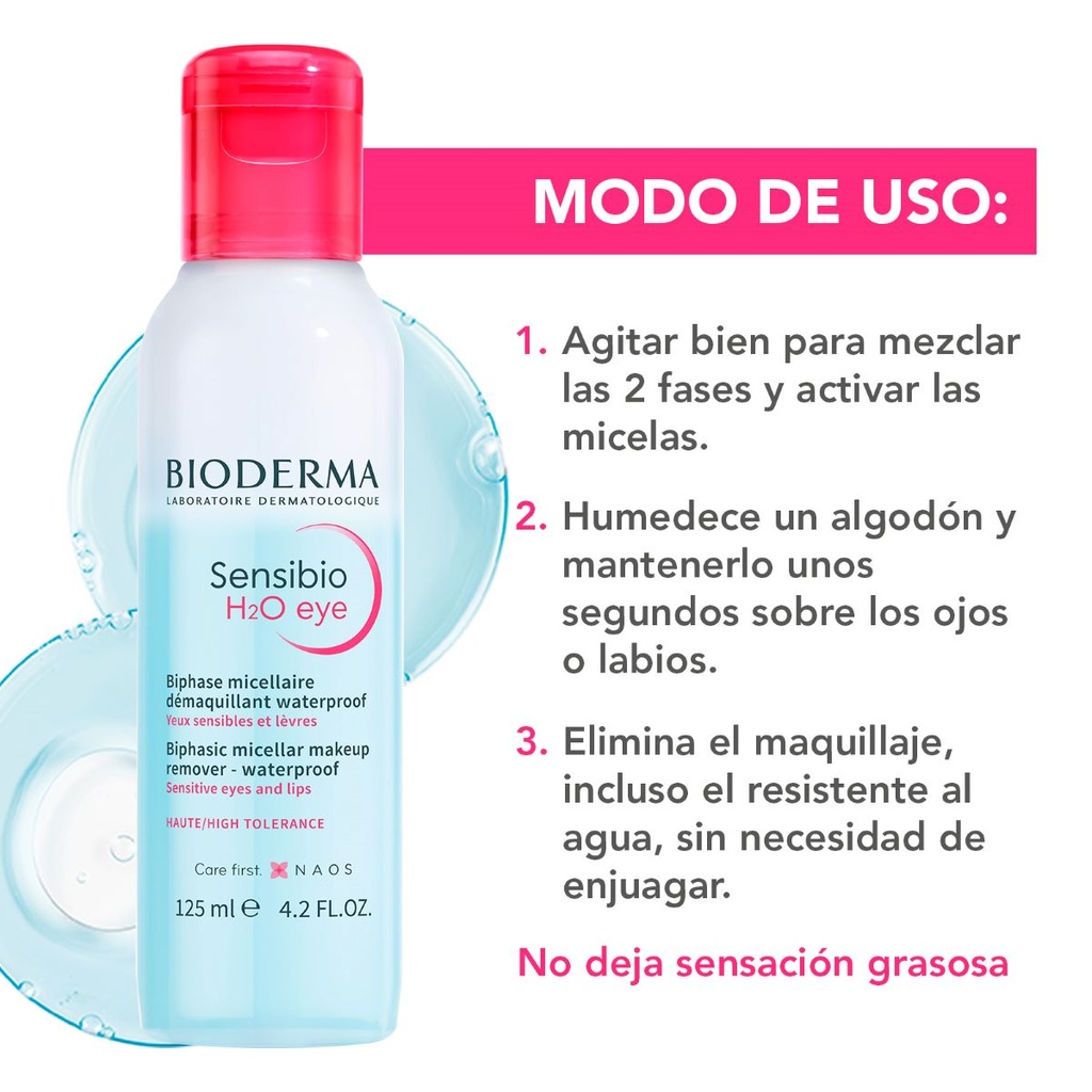 Bioderma Sensibio H2o Eye 125 Ml