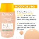 Bioderma Photoderm Nude Touch Spf50+ Tono Muy Claro 40 Ml