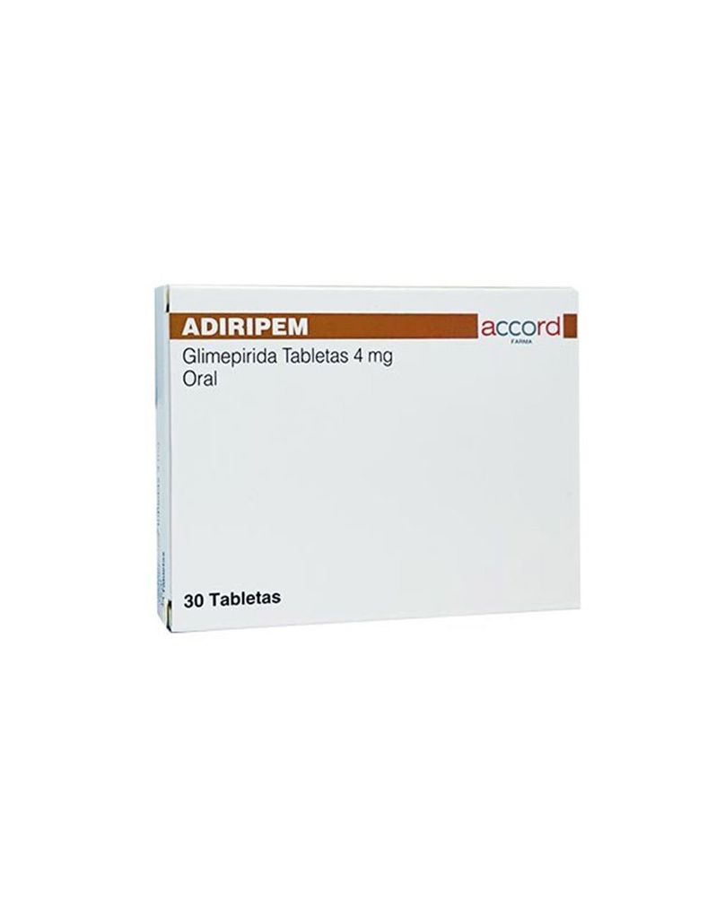 Adiripem Tabs 4mg. c/30 tabletas