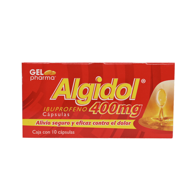 Algidol 400mg c/10 capsulas