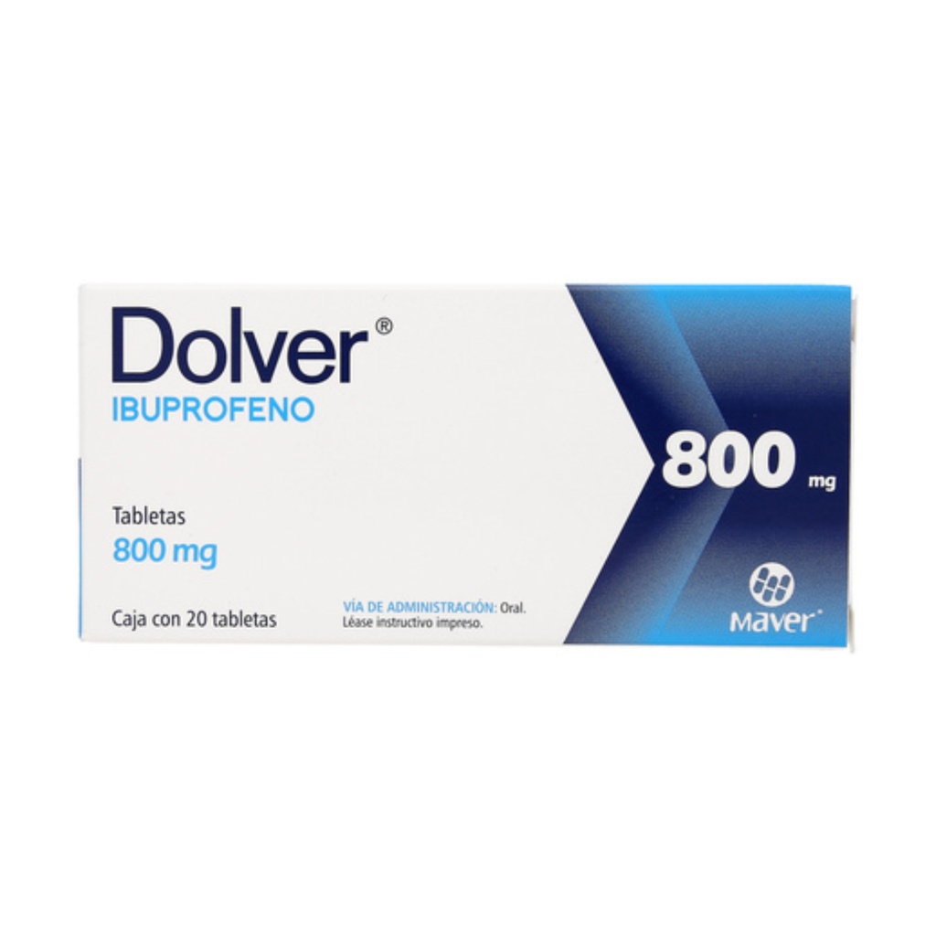 Dolver  800mg c/20 tabletas