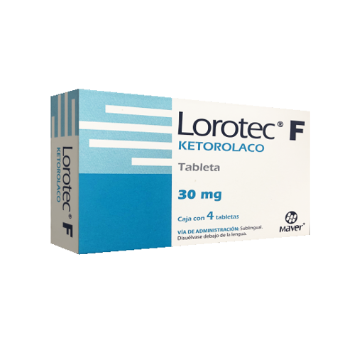 Lorotec F 30mg tab. Sublingual c/4