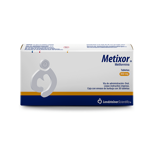 Metixor 850mg c/30 tabletas