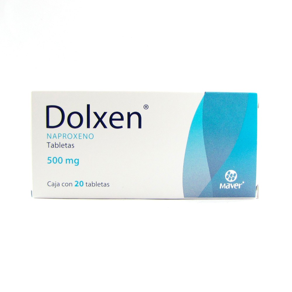 Dolxen 500mg c/20 tabletas