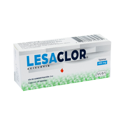 LESACLOR 400mg c/35 tabletas