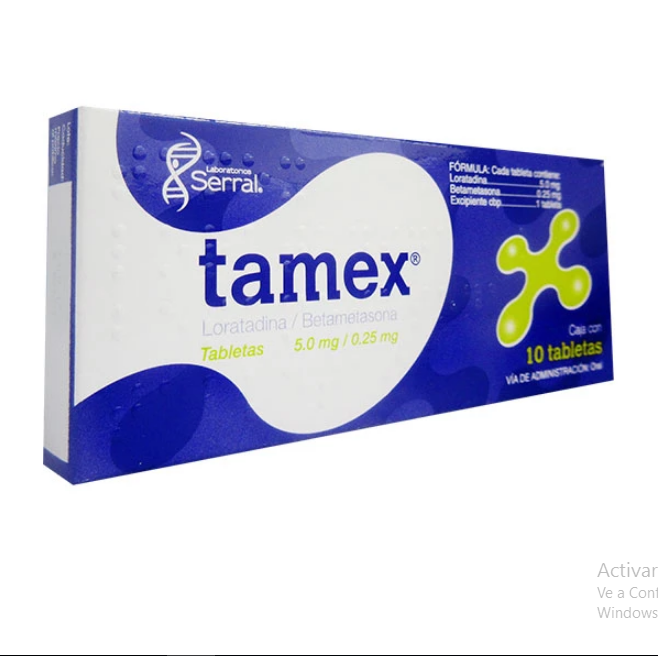 Tamex tab 5 mg/.25mg c/10