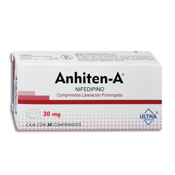 ANHITEN-A c/30 COMPS. L.P. 30 MG.