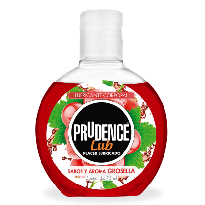 PRUDENCE LUBRICANTE GEL GROSELLA 75 ML.