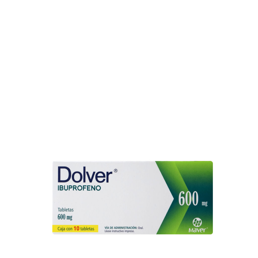 DOLVER c/10 TABS. 600 MG.