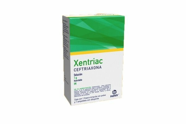 XENTRIAC I.M. Sol. Iny. c/1 FCO. AMP. 1 G/3.5 ML.