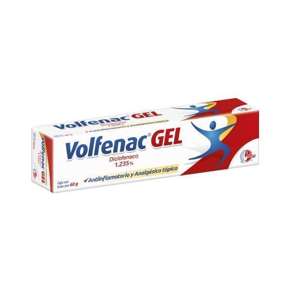 VOLFENAC GEL 1.235% Tubo c/60 G.