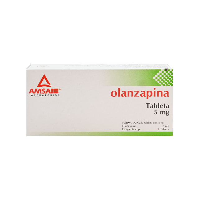 OLANZAPINA c/14 TABS. 5 MG.