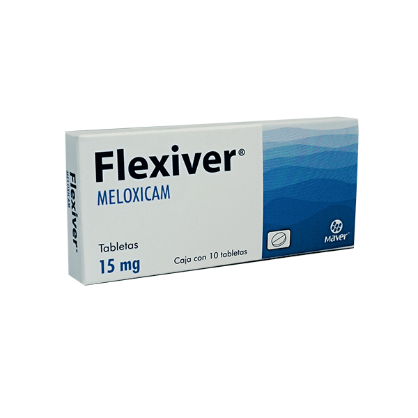 FLEXIVER c/10 TABS. 15 MG.