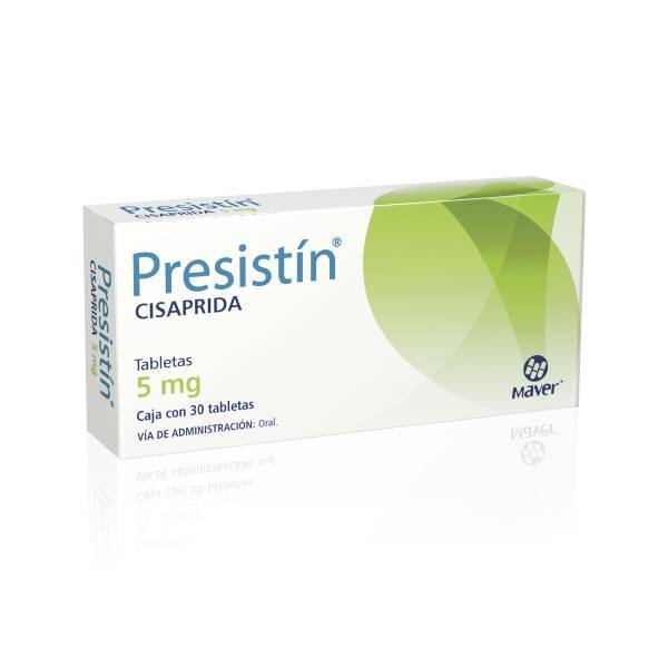 PRESISTIN c/30 TABS. 5 MG.