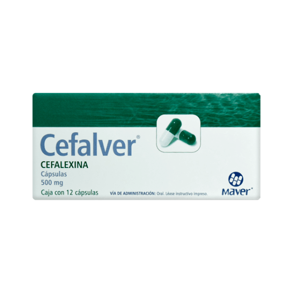 Cefalver 500mg Caps c/12