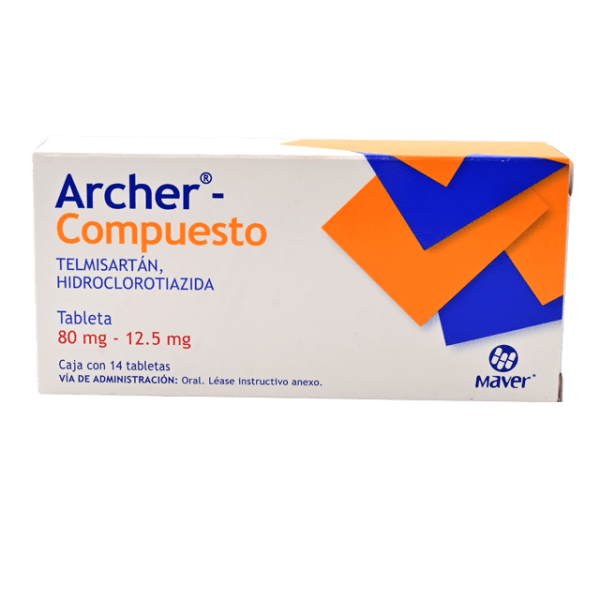 Archer-Compuesto Tab 80-12.5 mg c/14