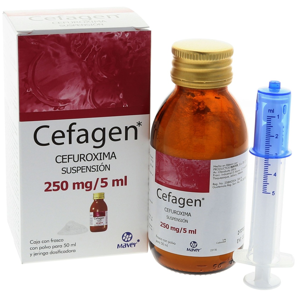 Cefagen Susp 250mg c/50 ml