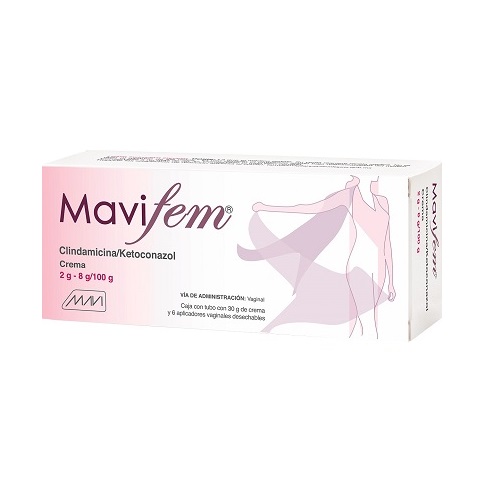 MAVIFEM CREMA VAGINAL 2 G / 8 G / 100 G 6/apicadores