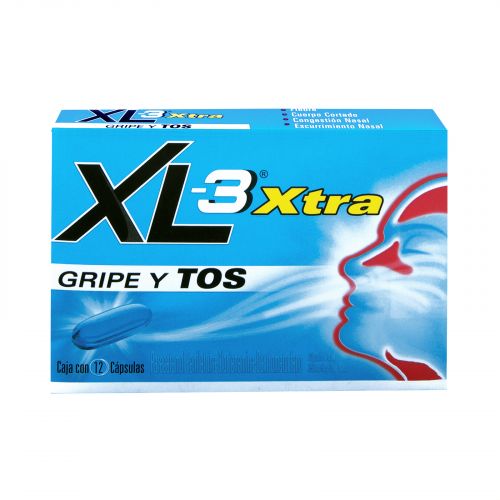 XL-3 Xtra c/12 tabletas