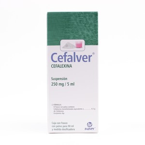 CEFALVER SUSPENSION 250MG/5ML