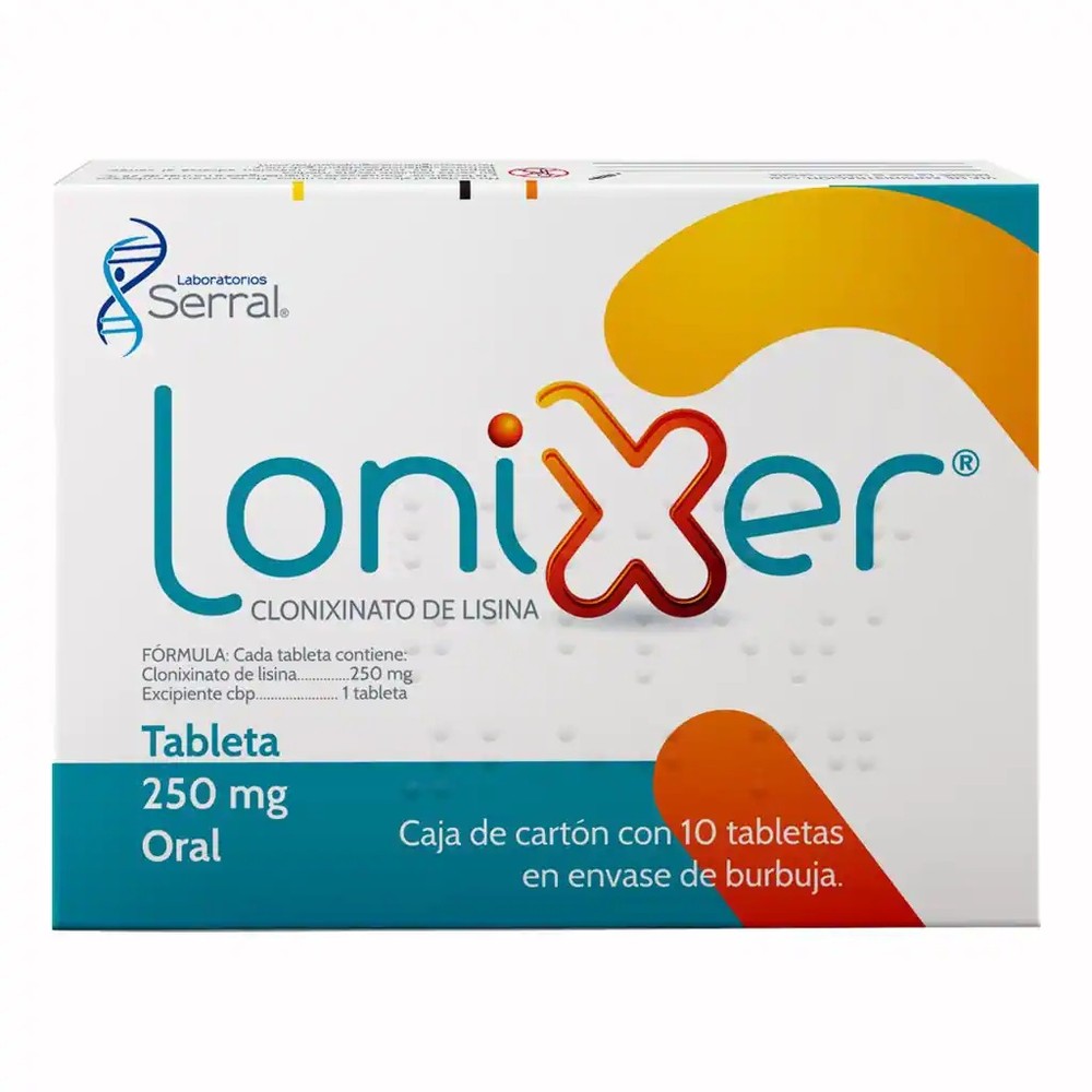 Lonixer Tab 250 c/10