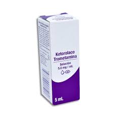 KETOROLACO TROMETAMINA SOLUCION OFTALMICA 5ML