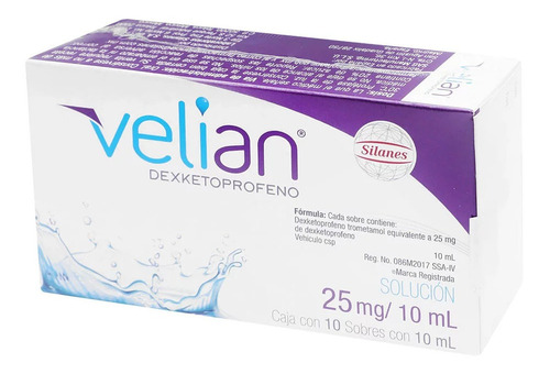 Velian Sol 25mg/10 ml c/10