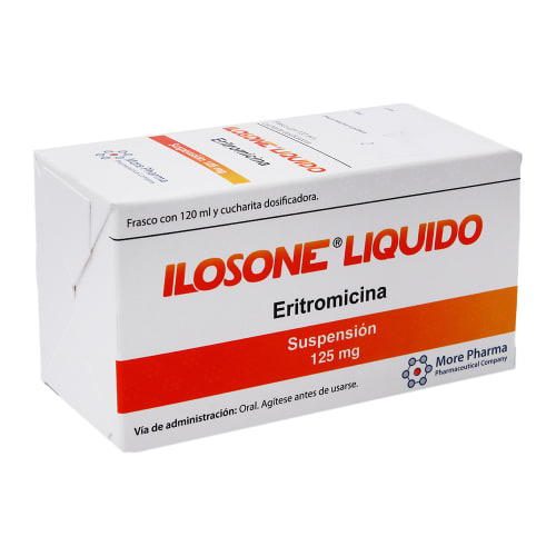 ILOSONE LIQUIDO Susp 125 mg/5 ml c/120 ml