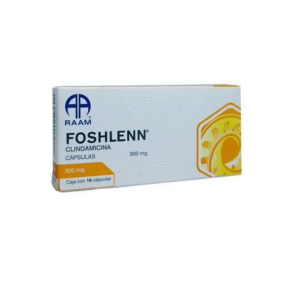 FOSHLENN c/16 CAPS. 300 MG.