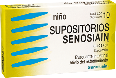 SUPOSITORIOS SENOSIAIN NIÑO c/10 SUPS