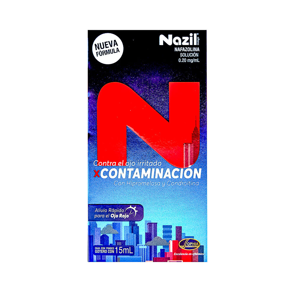 Nazil Ofteno Contaminación Gotas 15 Ml