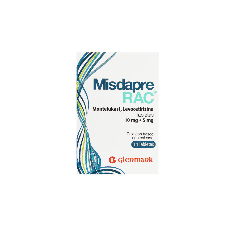 Misdapre RAC 10 Mg/5 Mg 14 Tabletas