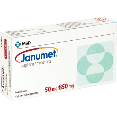 JANUMET TAB 50MG/850MG C/28