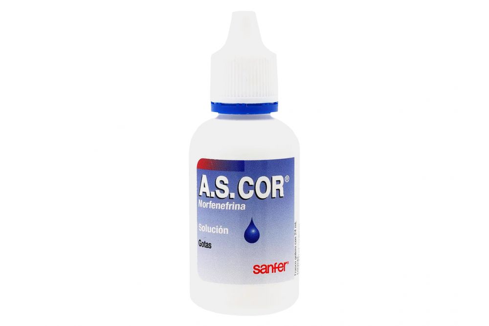 A.S.COR SOLUCION GOTAS 24 ML