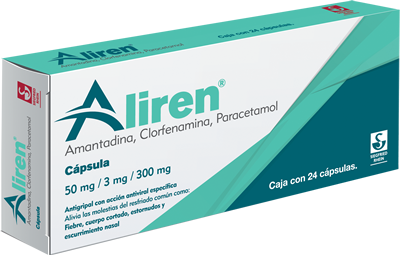 ALIREN CAPSULAS 50MG / 3MG / 300MG C/24