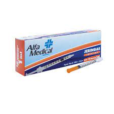 JERINGAS PARA INSULINA 1ML  30G X 13MM C/10