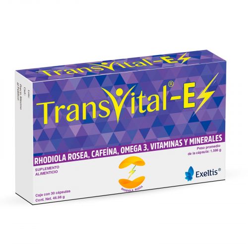 TRANSVITAL- E SUPLEMENTO ALIMENTICIO C/30 CAPSULAS