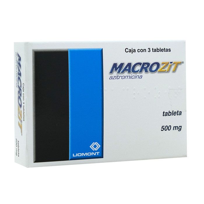 MACROZIT TABLETAS 500 MG C/3