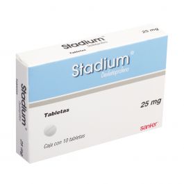 STADIUM TABLETAS 25 MG C/10