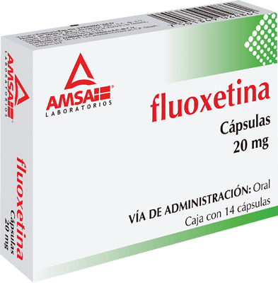 Fluoxetina 20mg c/14 capsulas (Amsa)